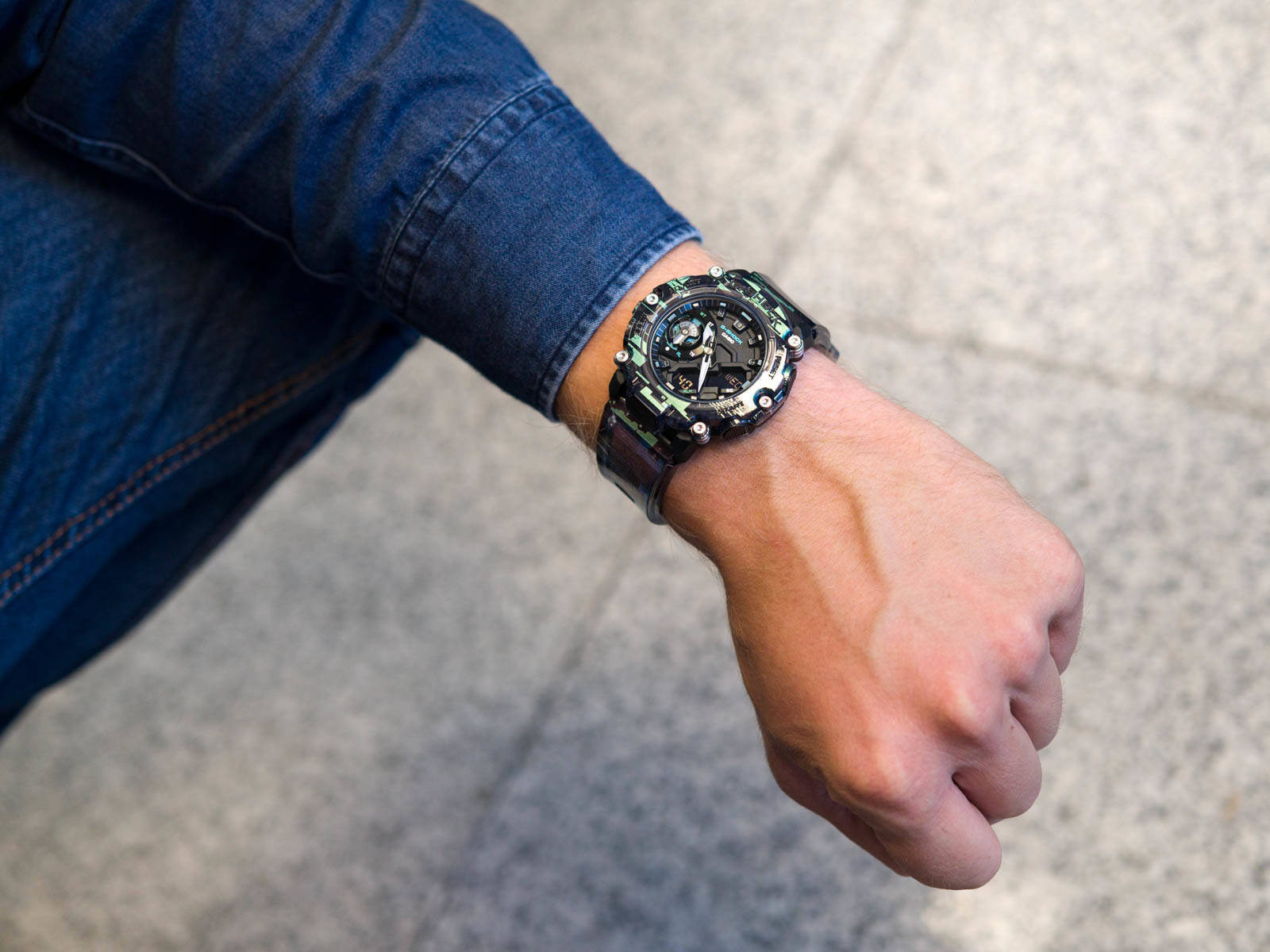 ساعت مچی جی شاک مدل GA-2200NN-1A