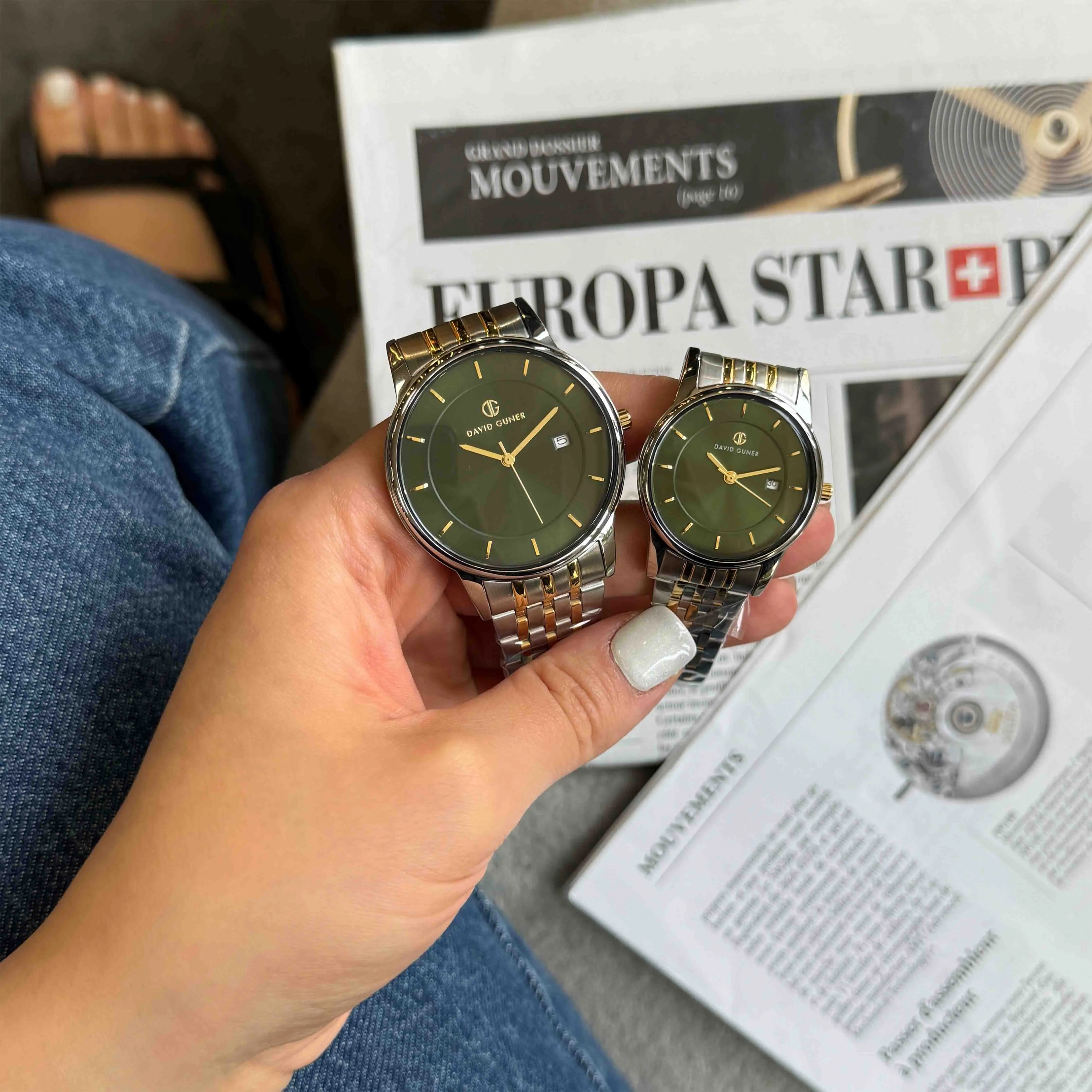 ساعت مچی زنانه دیوید گانر مدل DG-8061LA-D10