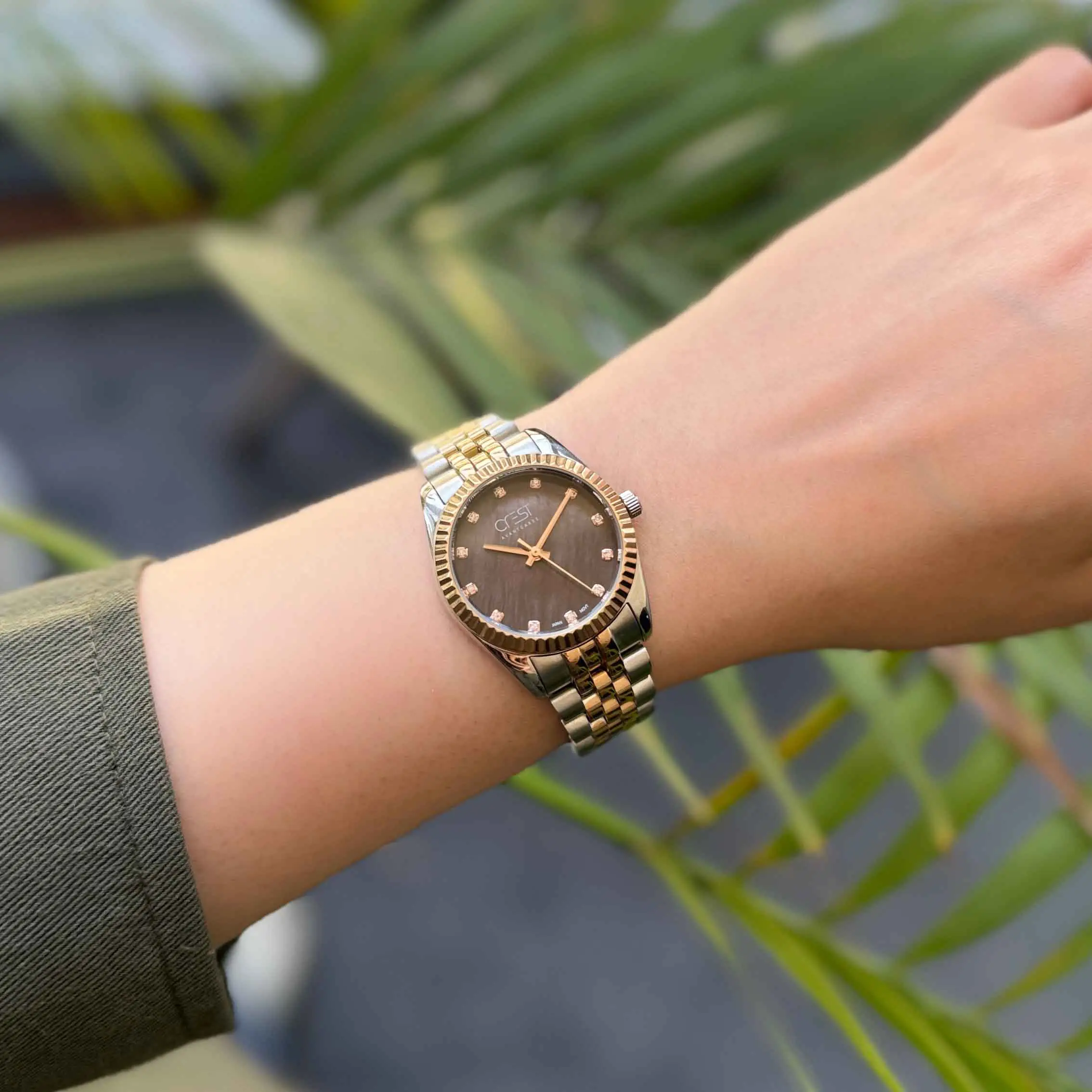 ساعت زنانه کرست مدل 6-6166