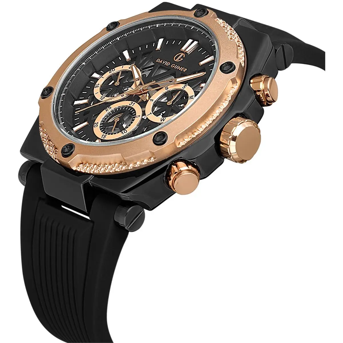 ساعت مچی مردانه دیوید گانر مدل DG-8641GD-R2