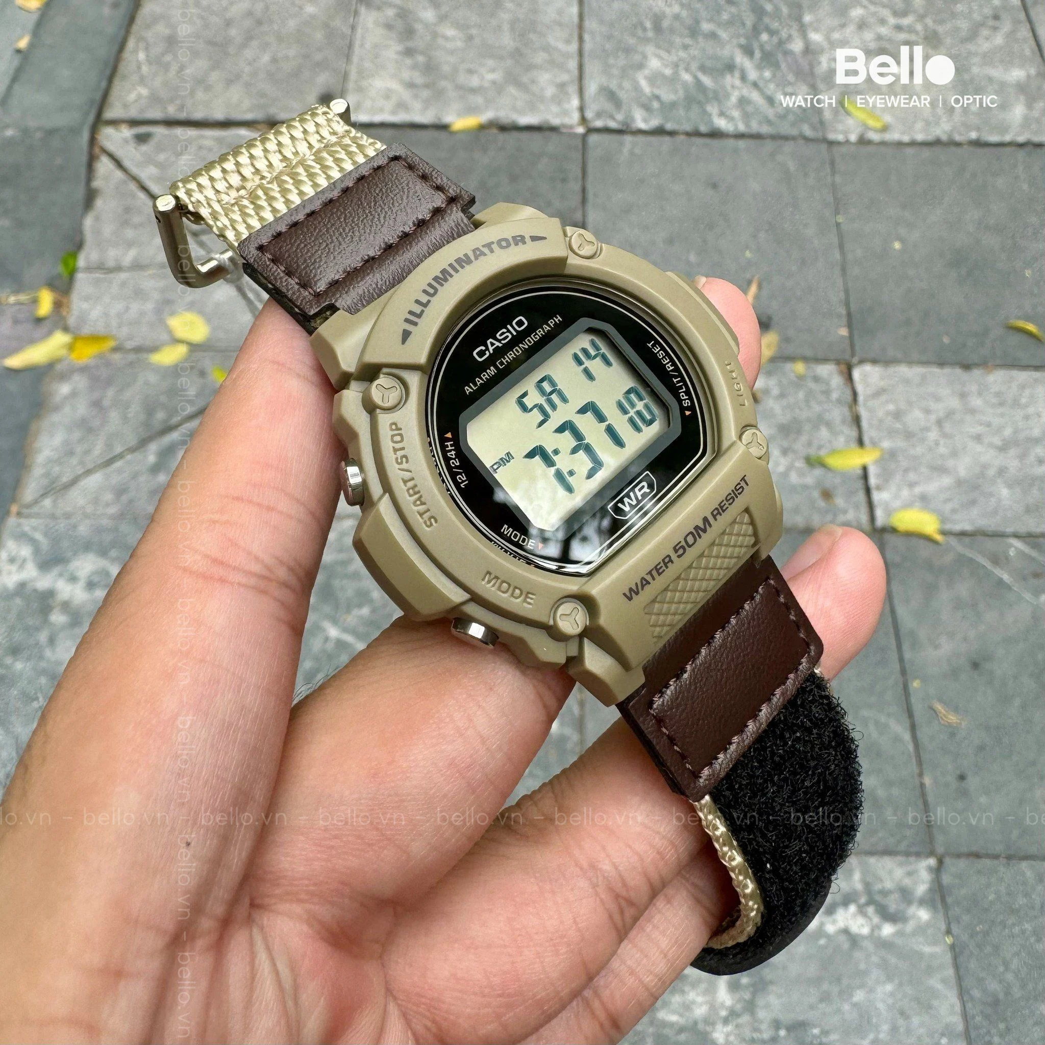 ساعت مچی مردانه کاسیو مدل W-219HB-5AV