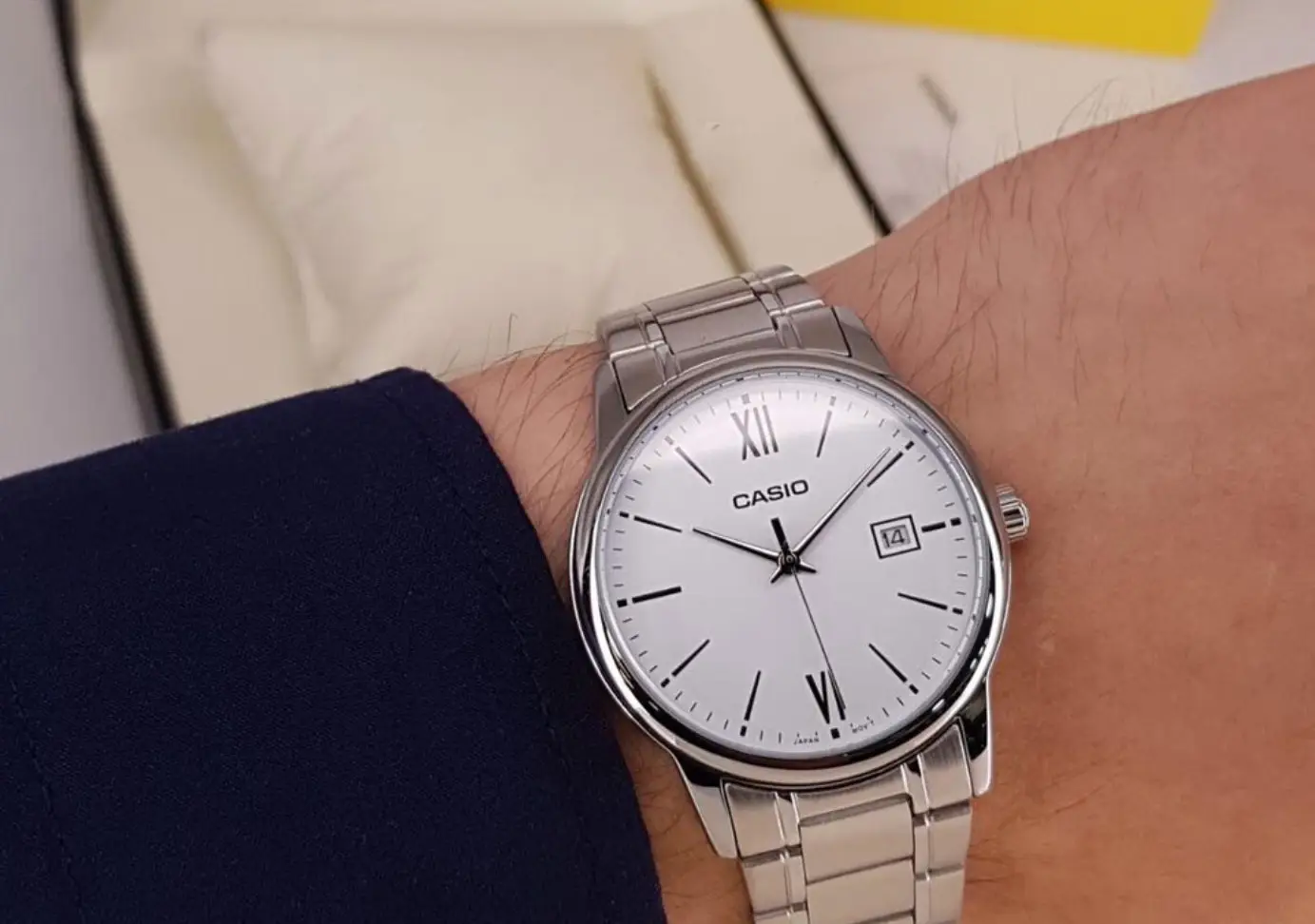 ساعت مردانه کاسیو مدل MTP-V002D-7B3