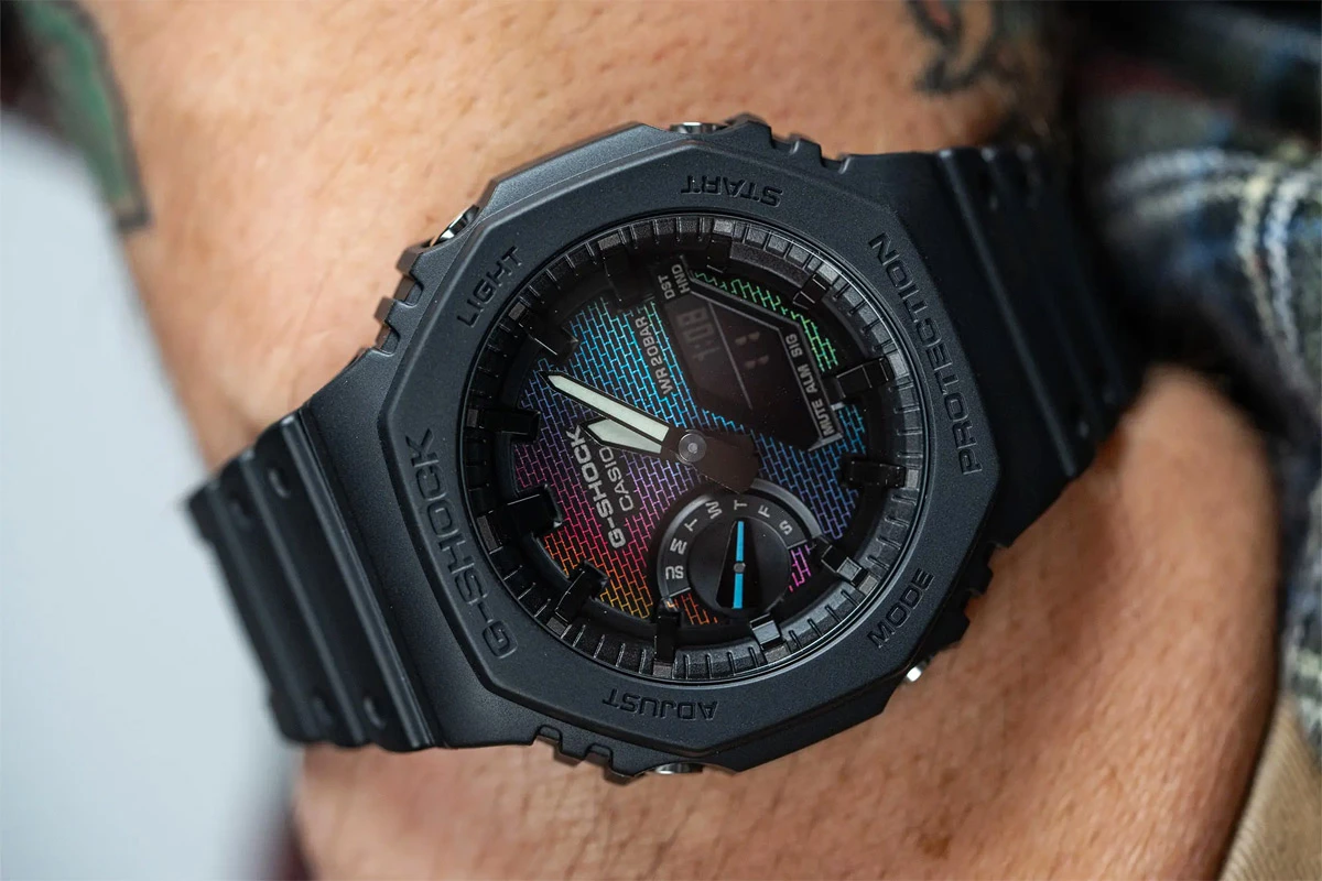 ساعت مچی کاسیو جی شاک GA-2100RW-1A